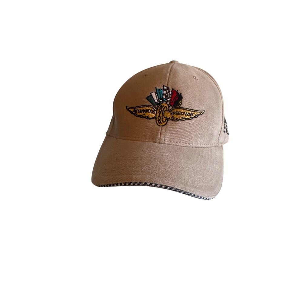 Indianapolis Motor Speedway Safety Patrol Hat Beige Top Of The World Adjustable